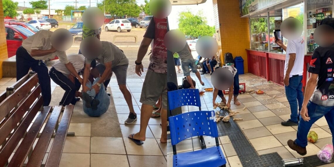 Em Picos, homem surta e promove vandalismo em Rodoviária