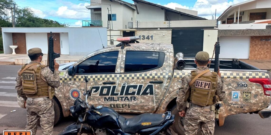 BEPI prende homem por receptação na zona rural de Sussuapara; moto tinha restrição de roubo