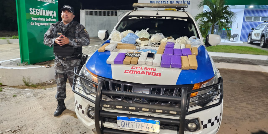 Homem é preso com 30 quilos de droga em operação policial em ônibus de Teresina a Parnaíba