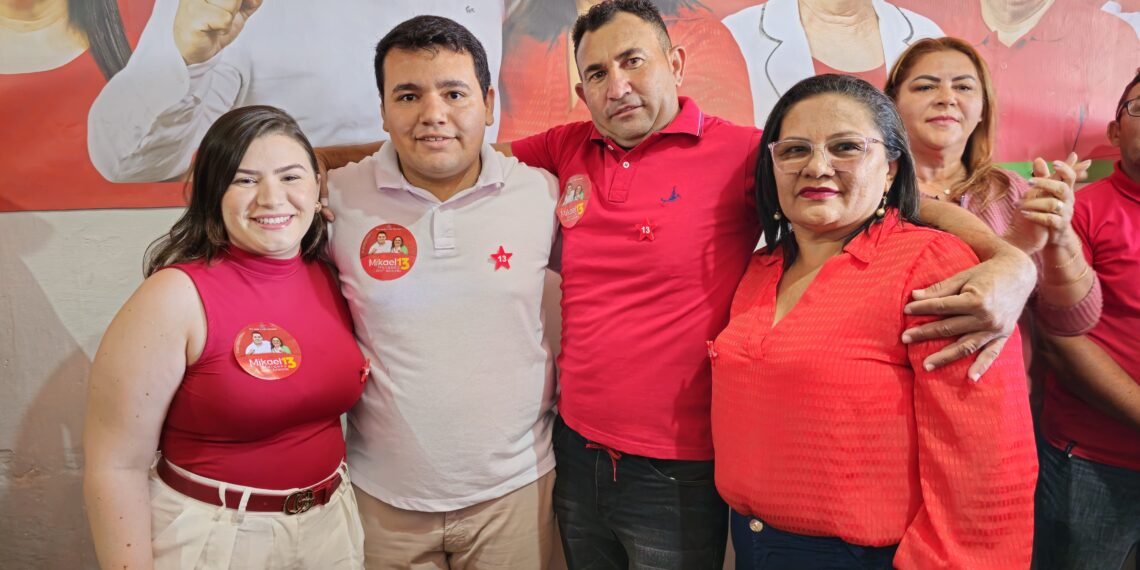 Inauguração do Comitê de Mikael Marques e Prof. Juracelia em Vera Mendes reúne apoiadores e lideranças locais