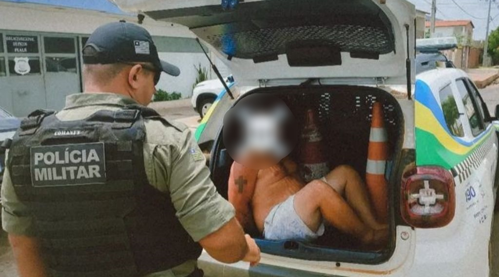 Suspeito de roubo é preso em flagrante pela Polícia Militar na Zona Rural de Bocaina