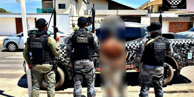 Homem é preso em Picos por suspeita de posse irregular de arma, lesão corporal